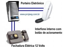 Como instalar uma fechadura elétrica